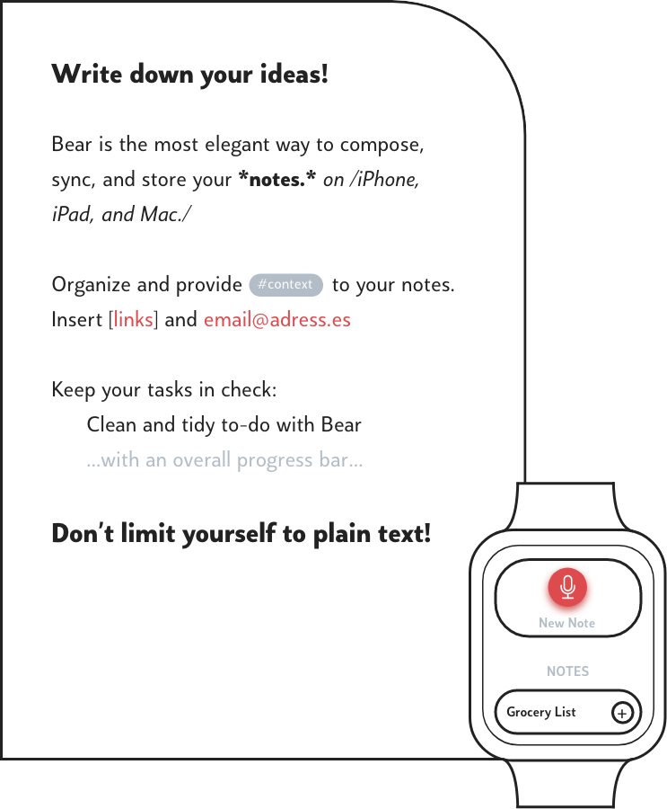 a graphic of a computer and a phone writing notes.